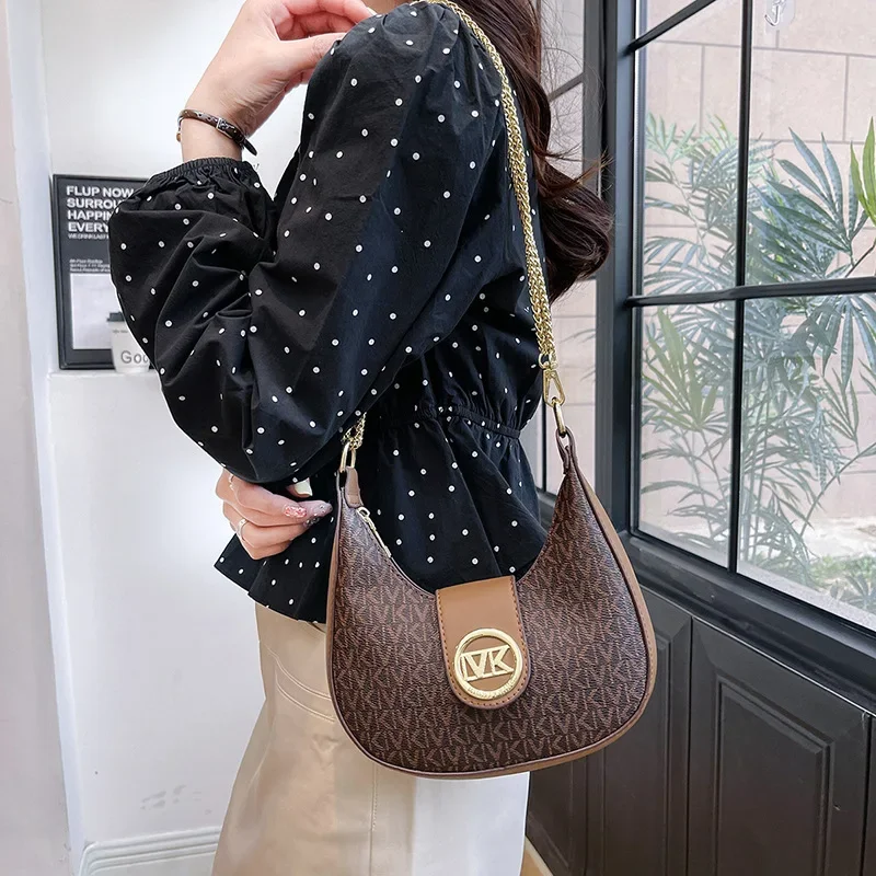 

Модная женская сумка высокого дизайна, сумка подмышки, модная и универсальная качественная сумка на плечо большой вместимости, минималистичная женская сумка