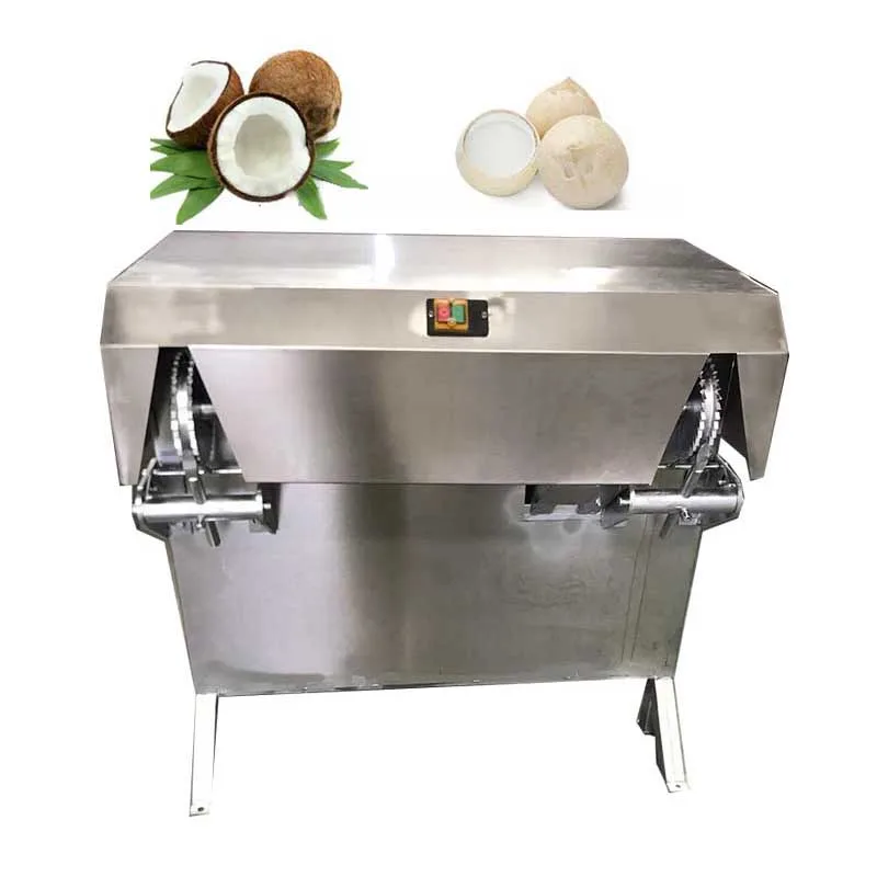 hot sale old coconut hard sheller husker brown coconut husk shell removing machine