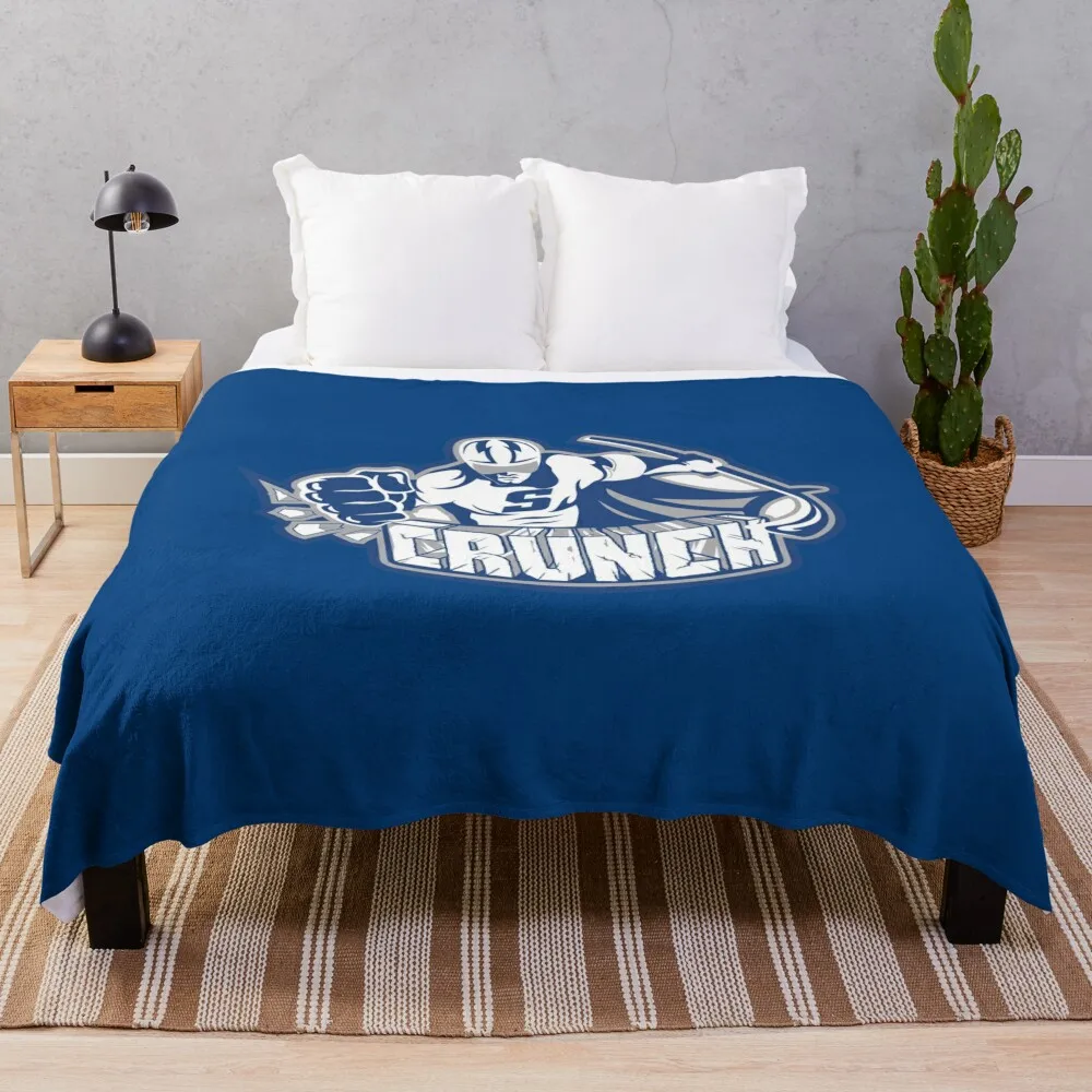 Syracuse Crunch Throw Blanket Giant Sofa Multi-Purpose Tourist Plaid on the sofa Blankets