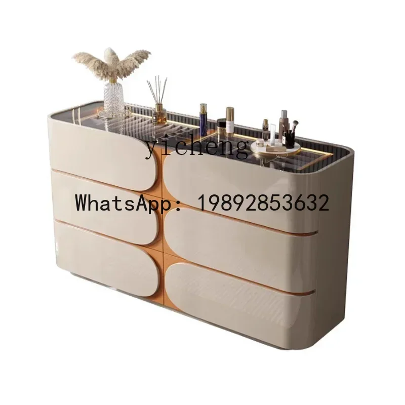 BB Minimalist Chest Of Six Drawers Bedroom Modern Minimalist Jewelry Cabinet Living Room Storage Locker