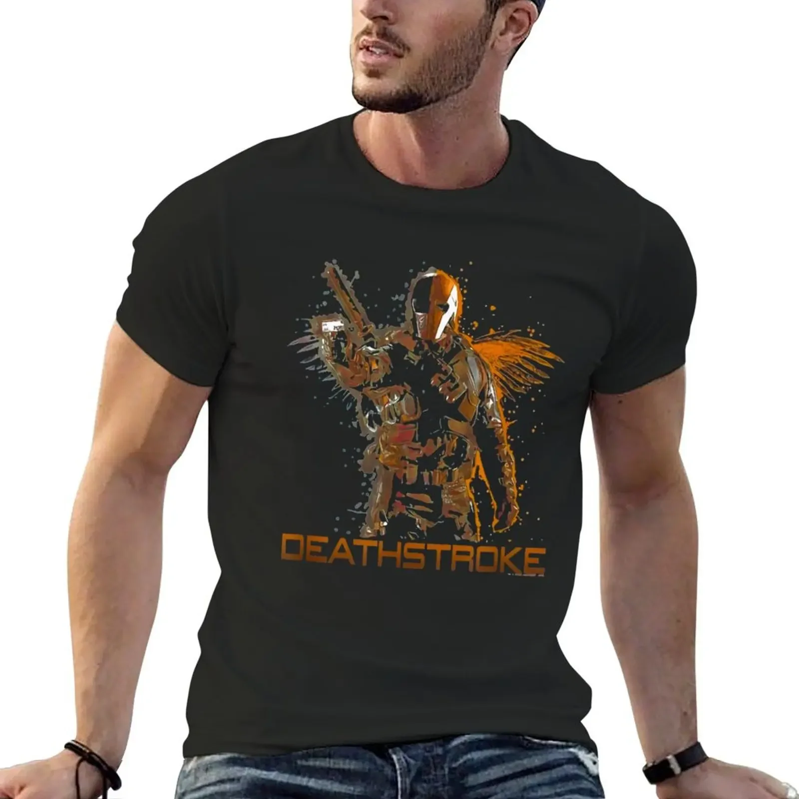 Arrow TV Series Deathstroke T-Shirt sports fans blanks cheap stuff mens designer t shirt