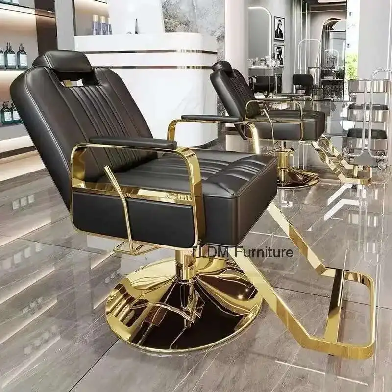 

Hairdressing Beauty Salon Barber Chairs Rotating Hairdresser Chairs Stools Height Adjustable Silla De Barbero Hairstyle Hair