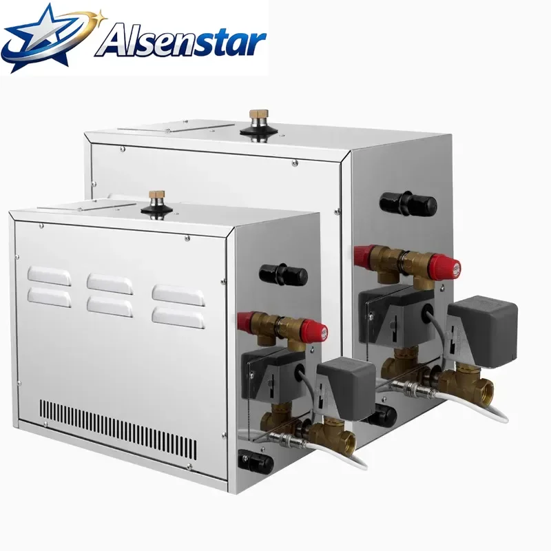 9KW Bathroom Sauna Machine Steamer Spa Generator for Shower in Home Steam Room Shower with LED Waterproof Controller
