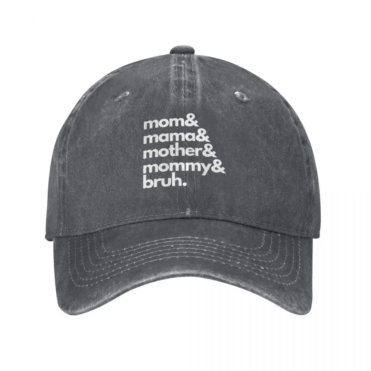 Mom Bruh Mother Gift Baseball Cap Dropshipping sun hat Women's Beach Outlet 2025 Men's