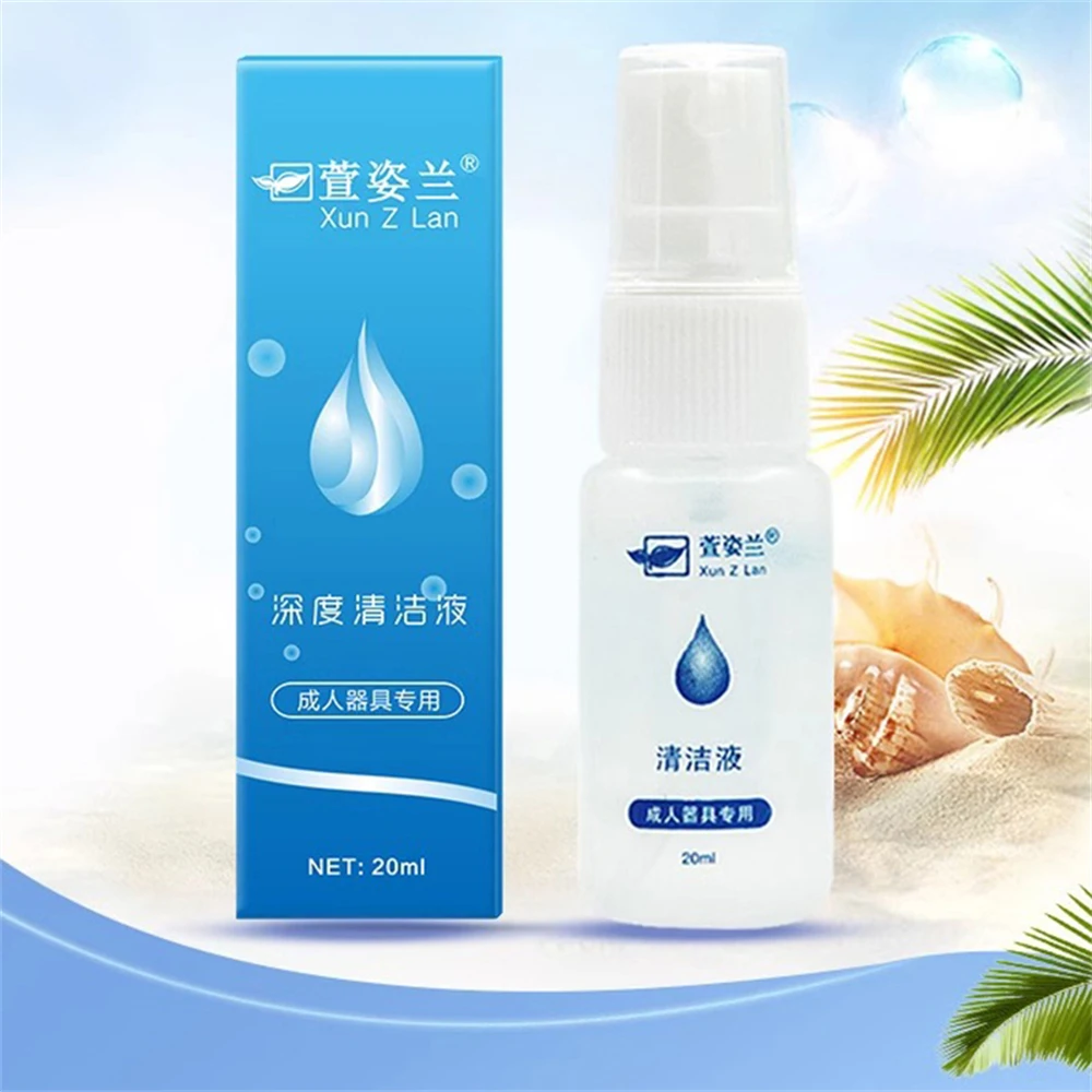 20ml Toys Disinfection Antibacterial Toy Cleaner Spray For Vibrator Sterilization Wash Necessary Erotic Products