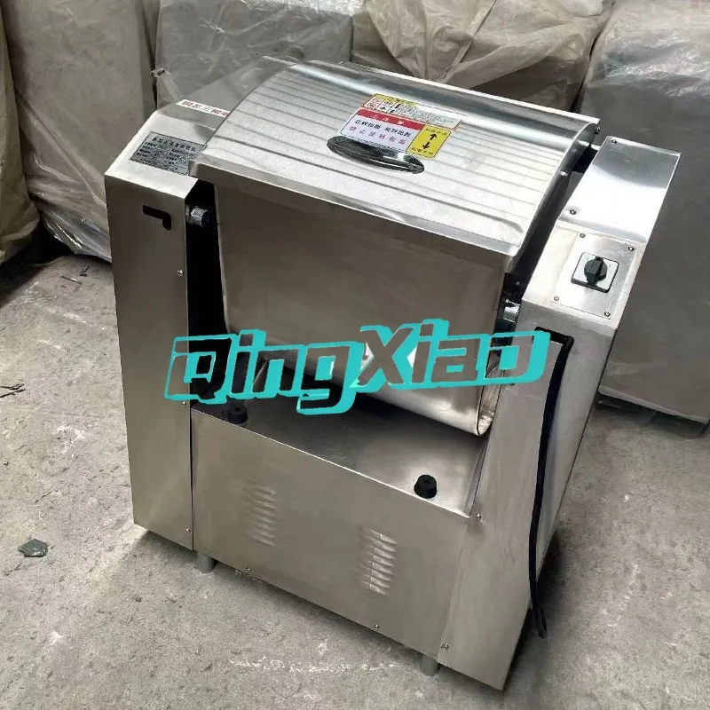 Stainless Steel Silent Dough Mixer Fully Automatic Large Capacity Dough Mixer Commercial Dough Mixer