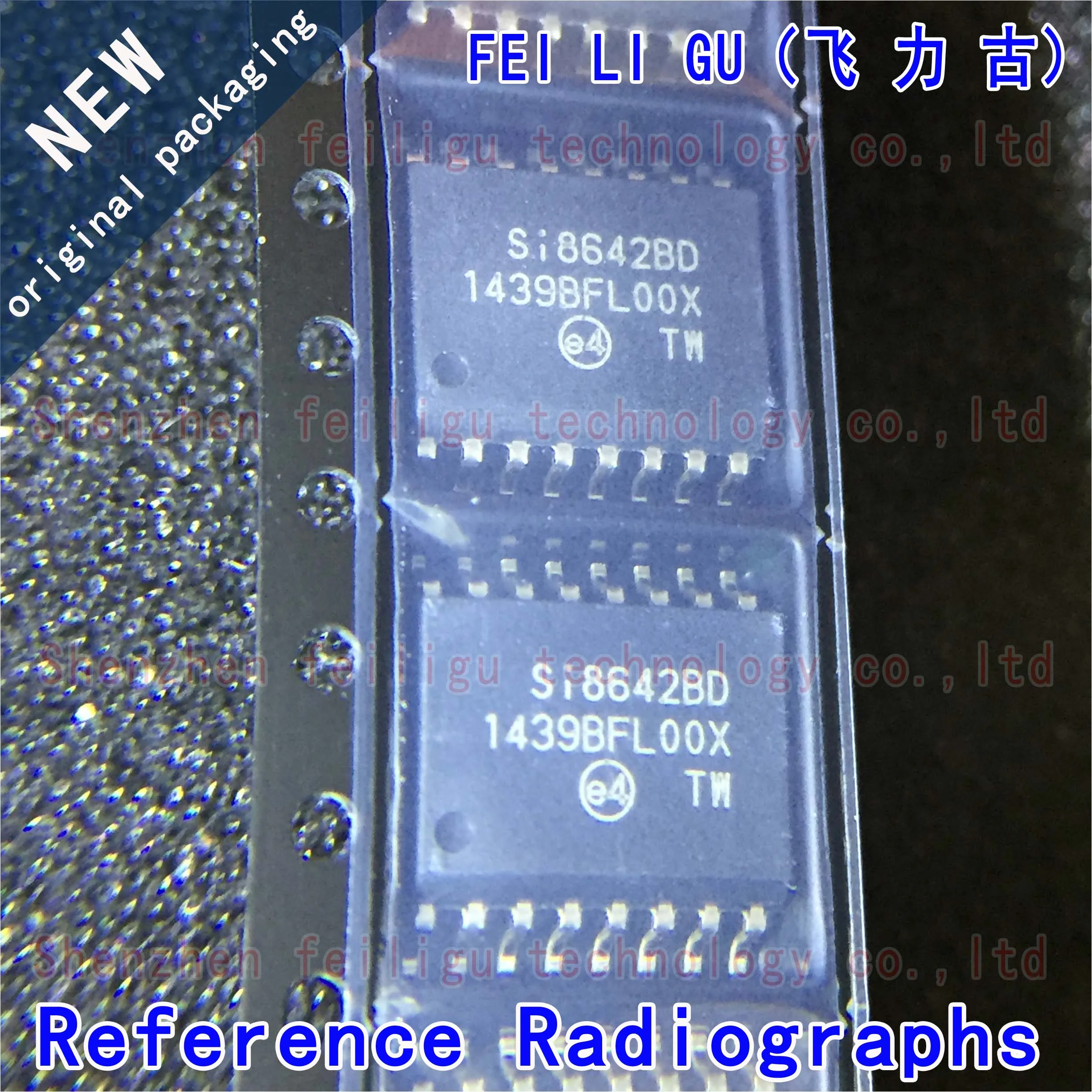 

1~30PCS 100% New Original SI8642BD-B-ISR SI8642BD SI8642 Package:SOP16 5000Vrms General Purpose Digital Isolator Chip