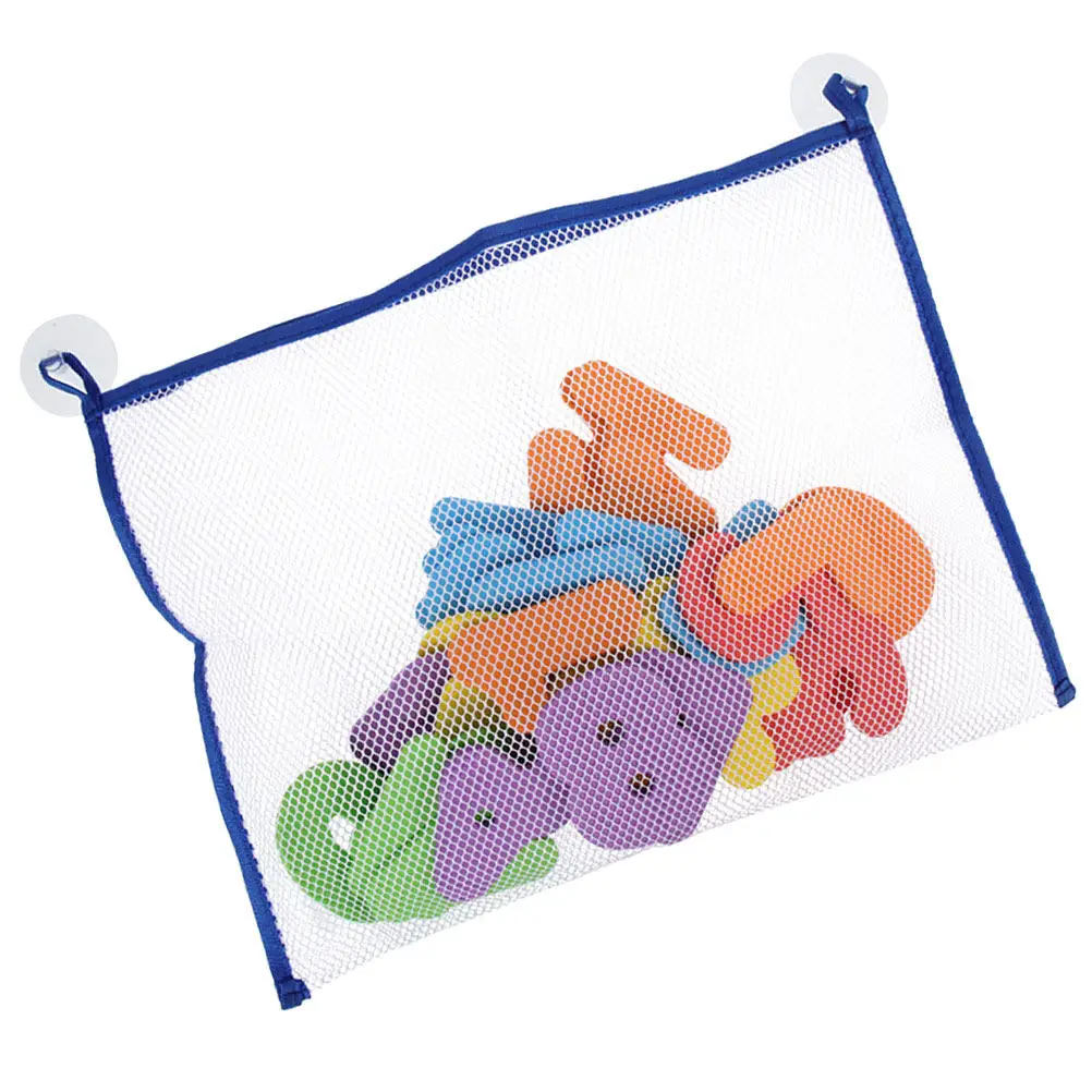 

1Set English Letters Stickers Bathing Educational Learning Alphabet Mixed Bath Mesh Bag Early Childhood Education