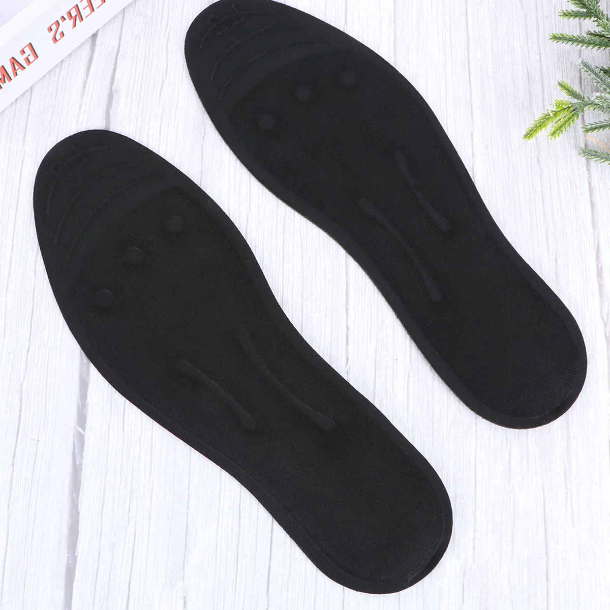 

Essential Oil Insoles Shoe Inserts Massaging Glycerol Men and Women Sweat-absorbing