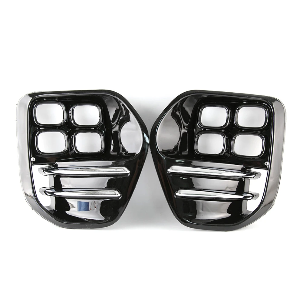 

ABS Plastic Grille 2016-2018 Fog Light Safety In Foggy Conditions Custom Fit Fog Light Cover Visibility Enhanced Visibility