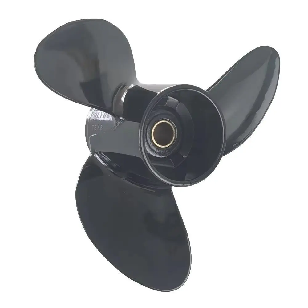 Aluminum Alloy 7.8 X 7 Outboard Propellers For Tohatsu Mercury 4/5/6HP Boat Propellers 3R1B645141 / 48-812949A02 view 3