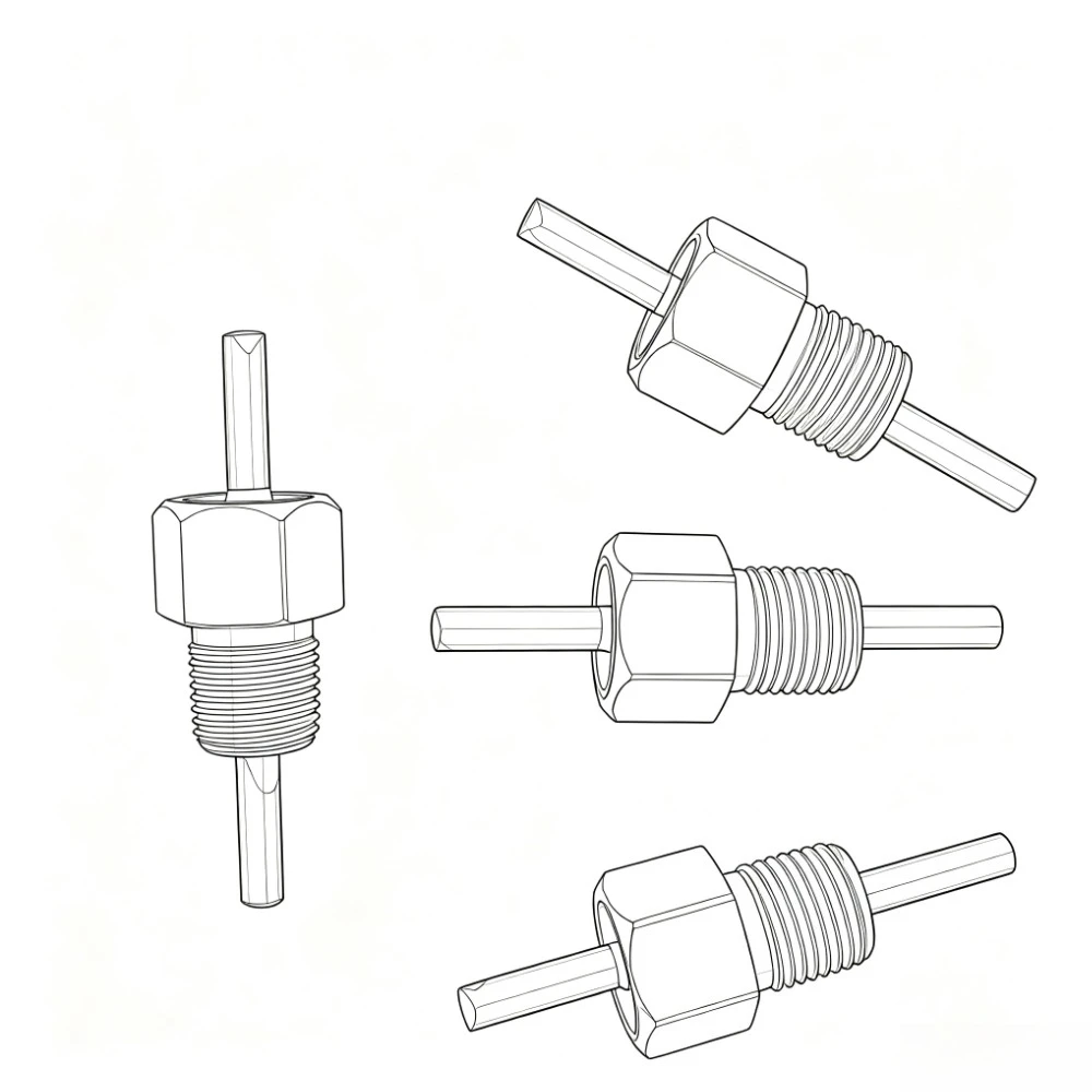 M8 series threaded core capacitor EMI filter core capacitor 20-50A100V-200V through