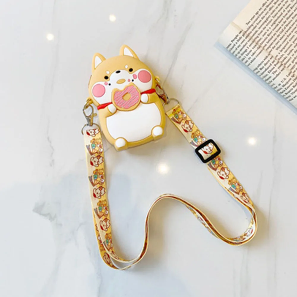 Disney mickey mouse Nuovo portamonete lady minnie borsa a tracolla borsa per carte carina pacchetto di carte borsa per carte in silicone per cartoni animati