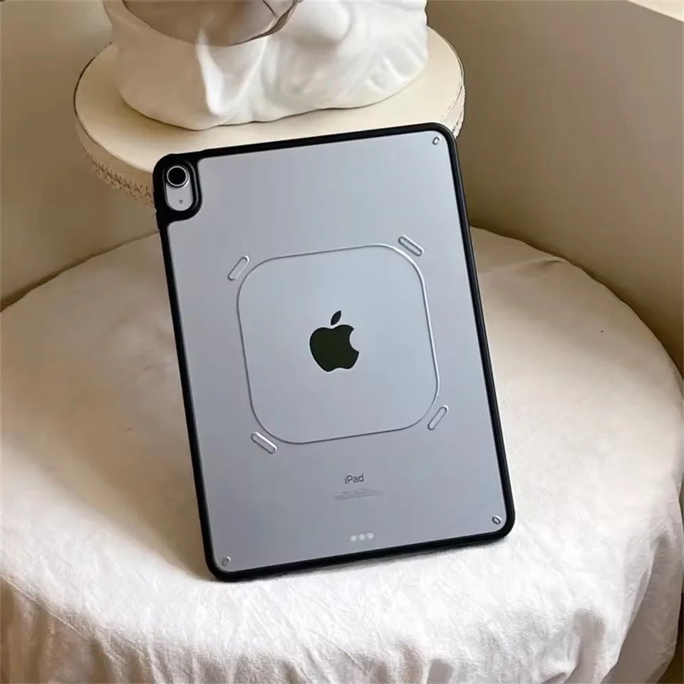 2025 iPad Pro M4 Case Ultra Thin 0.3mm Clear Back Active Cooling for iPad Air M3 2025 iPad Mini 7 A17Pro 11 inch Cover Funda