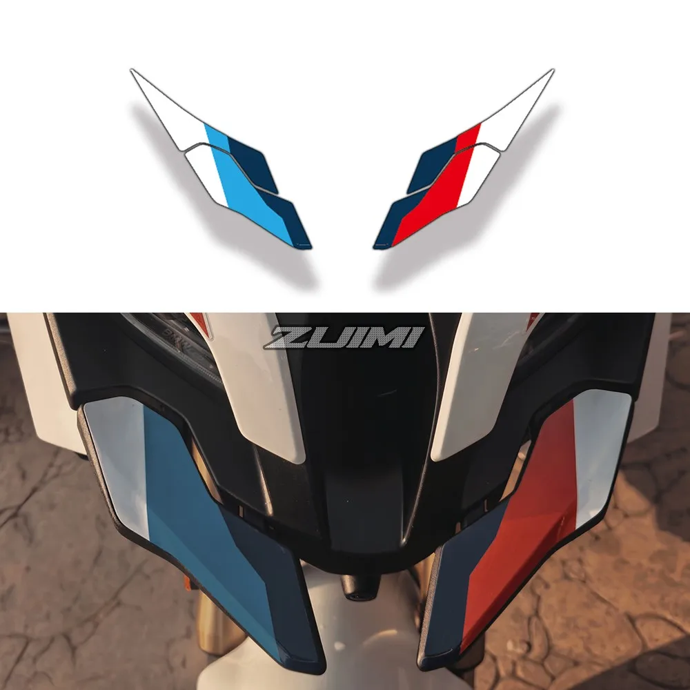 

2024 Motorsport For BMW S1000XR 2020-2024 Motorcycle Front Nose Spoiler Protector Gel Paint Protection Decal Kit