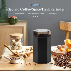 Coffee Bean GrinderFeijão Elétrico MillHome Moagem MachineHerbal BreakerPortable Automática GrinderPowdering Máquina de uso doméstico