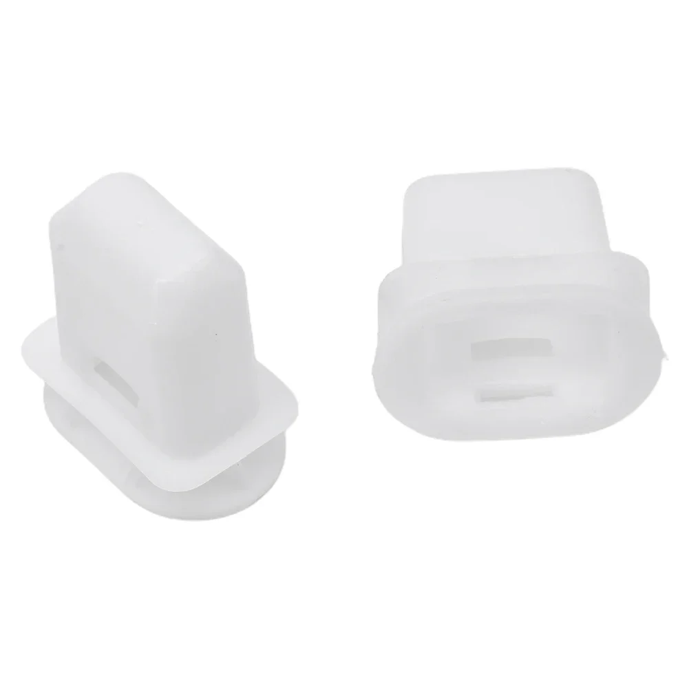 2Pcs Car Rear Seat  Cushion Clip Seat Buckle Fixing Card 244377892 72693-12080 White Nylon For Toyota For Lexus High Quality