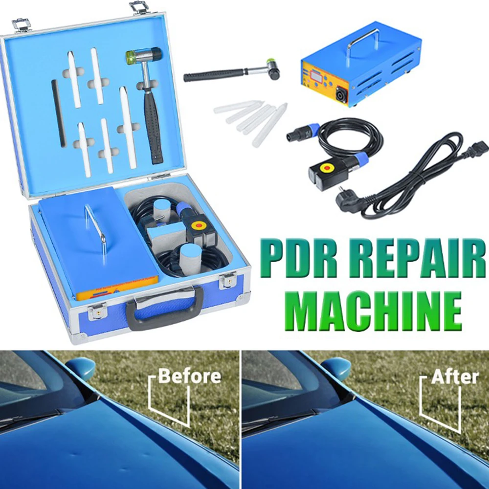 PDR Series Auto Body Dent Removal Induction Heater Car Metal Plate Dent Removal Device Portable Paintless Dent Repairing Machine