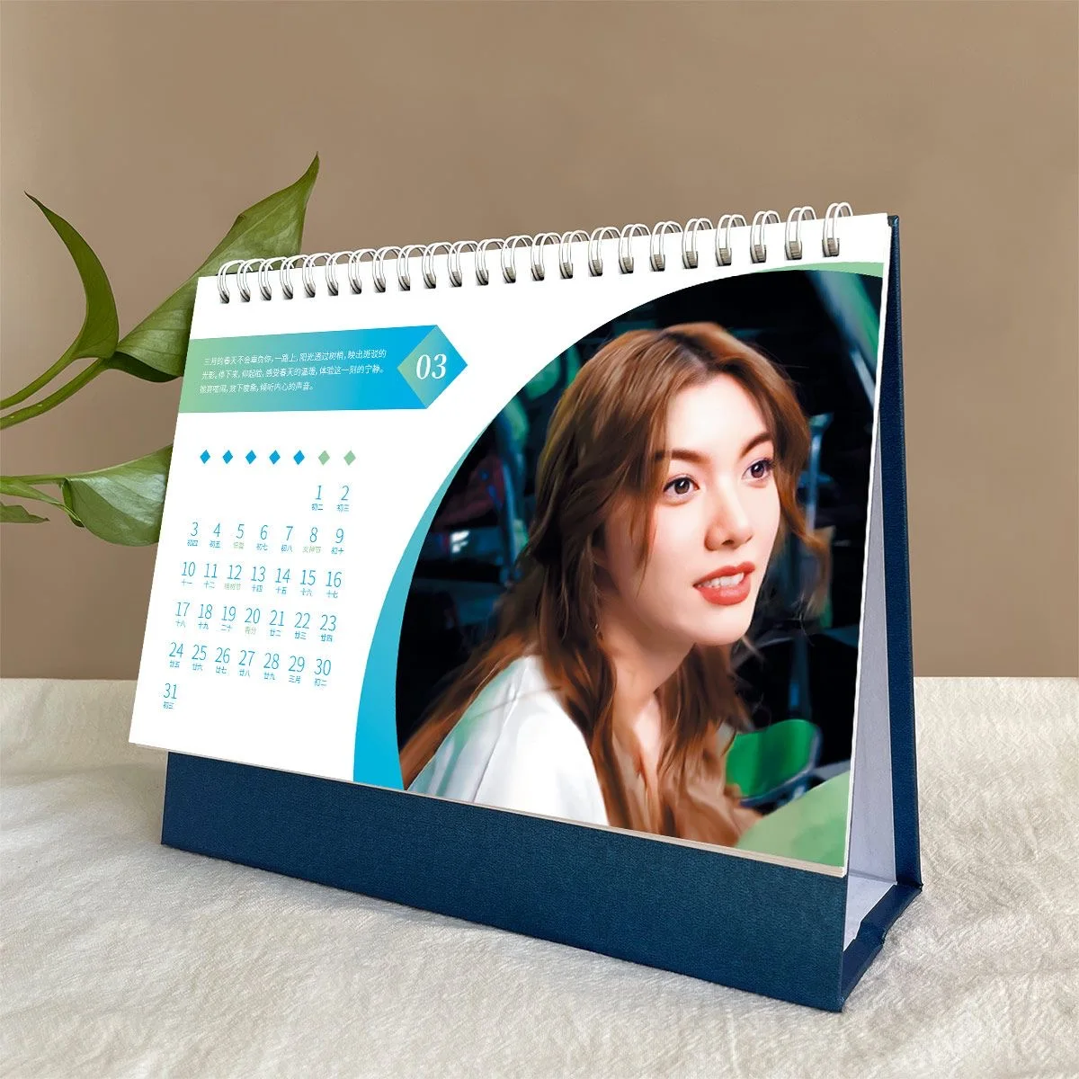 Lingorm Lingling Ormkornnaphat HD Poster Thai TV The Secret of Us Drama Stills Photo Picture 2025 Year Desk Calendar Can Custom