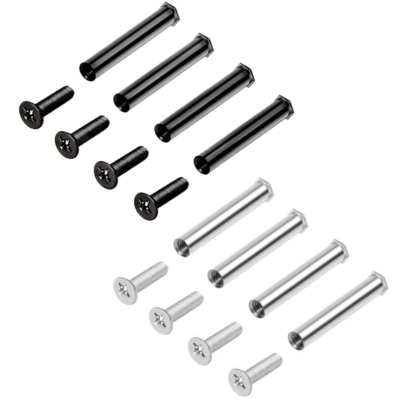 Set of 4 Long Screws for 25mm Thickness Computer Fan Replacement Scre