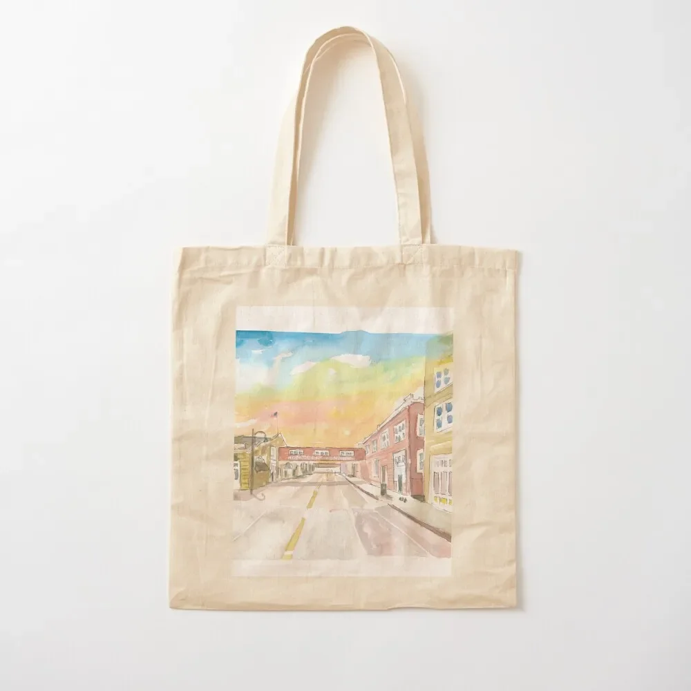 Sunset on Cannery Row Monterey California Tote Bag Gift bags tote woman