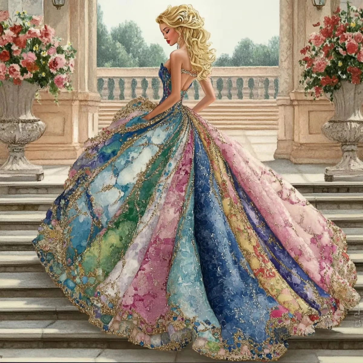 Puzzle élégant pour femme, 500 pièces/1024 pièces, jeux d'activités familiales relaxants pour le salon, décoration de la maison, cadeau