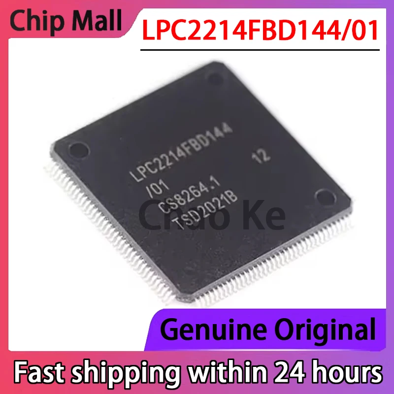 1PCS Original SMT LPC2214FBD144 LPC2214FBD144/01 16/32-bit Microcontroller ARM7 LQFP-144