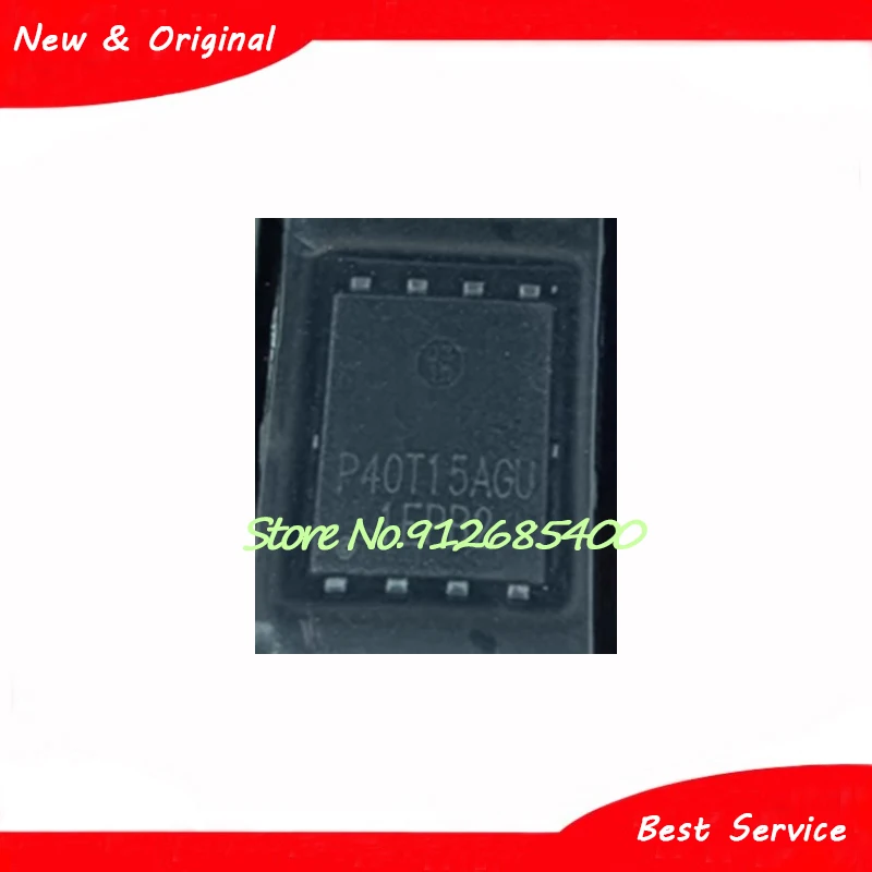 Qcep40t15agu dfn5 * 6 p40t15u uの新しいオリジナルである在庫あり、ロットあたり10個