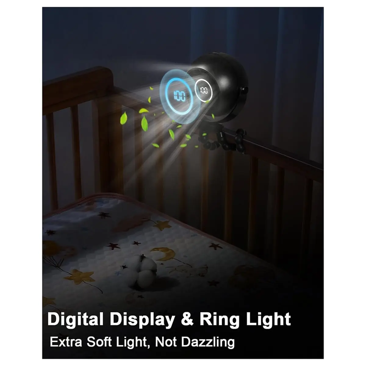 

Портативный вентилятор для коляски A73T, перезаряжаемый, 4000 мАч, мини-вентилятор с гибким штативом, 3 скорости, 360° ° Поворотное кресло для путешествий, автомобильное кресло