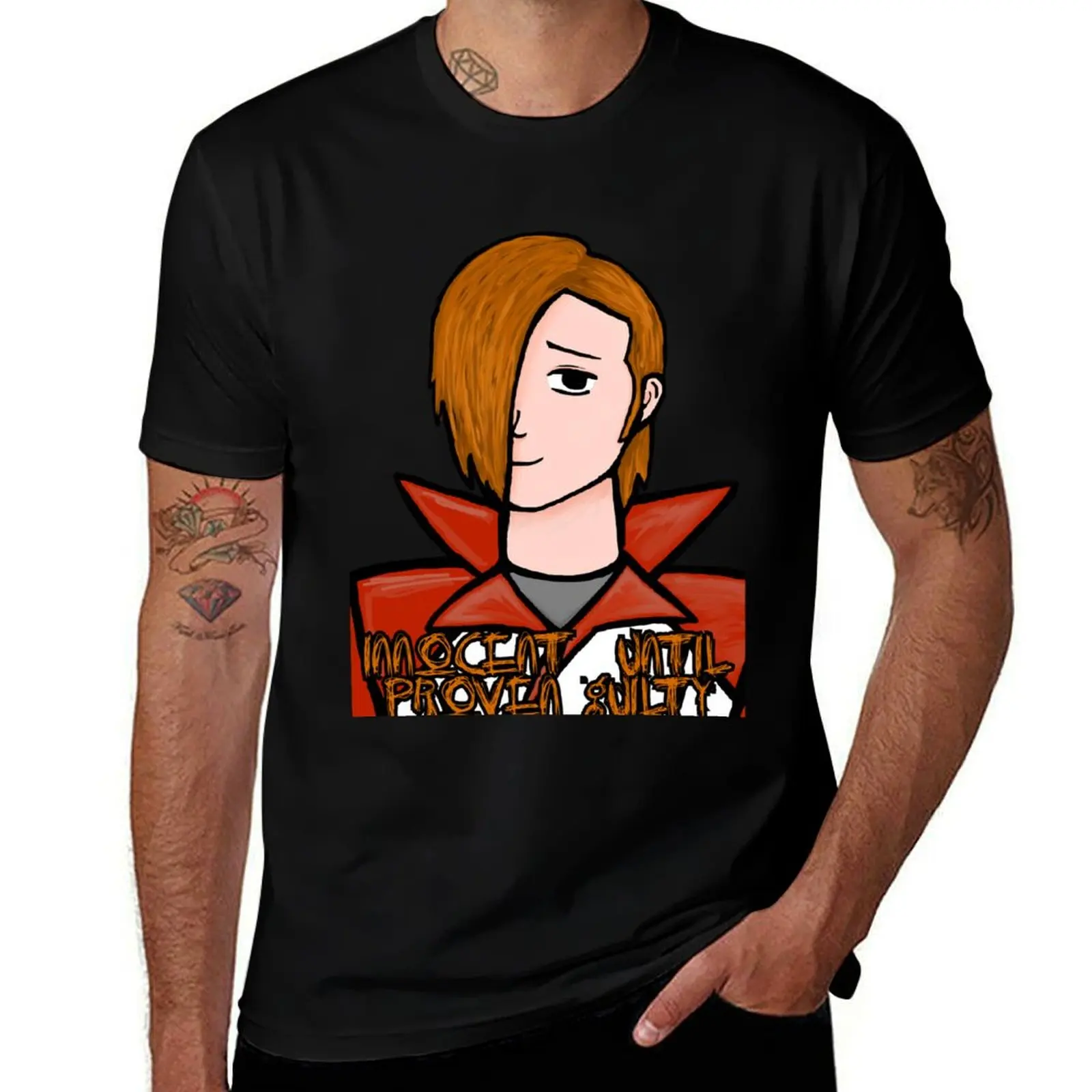 Matt Engarde - Innocent Until Proven Guilty T-Shirt Gym Exercise Short Sleeve T-Shirt