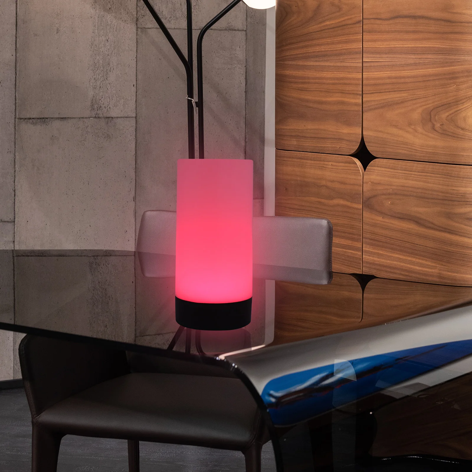 

Rechargeable Lamp Cylindrical Night Light For Room Home Bar Ktv Usb Charging Creative Lamp Decorative Light