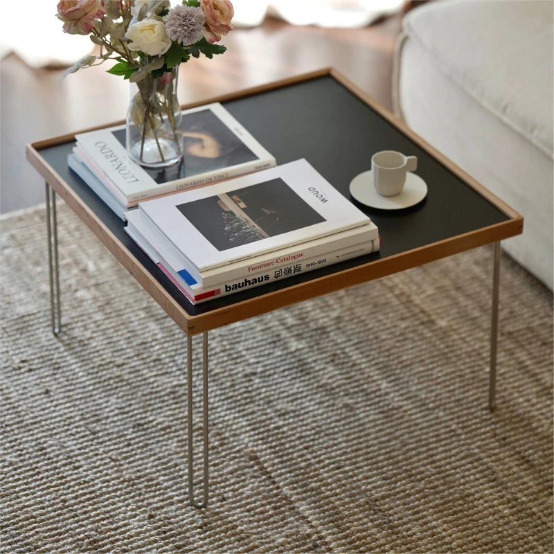 Square coffee table simple cherry wood medieval coffee table square coffee table