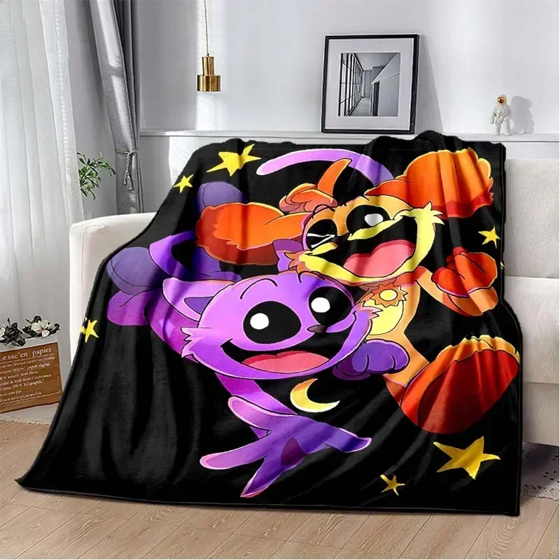 3D Cartoon CATNAP DOGDay Printed Children's Blanket,Fashion Soft Cozy Living room Bedroom Sofa Bed Travel Blanket Birthday Gift