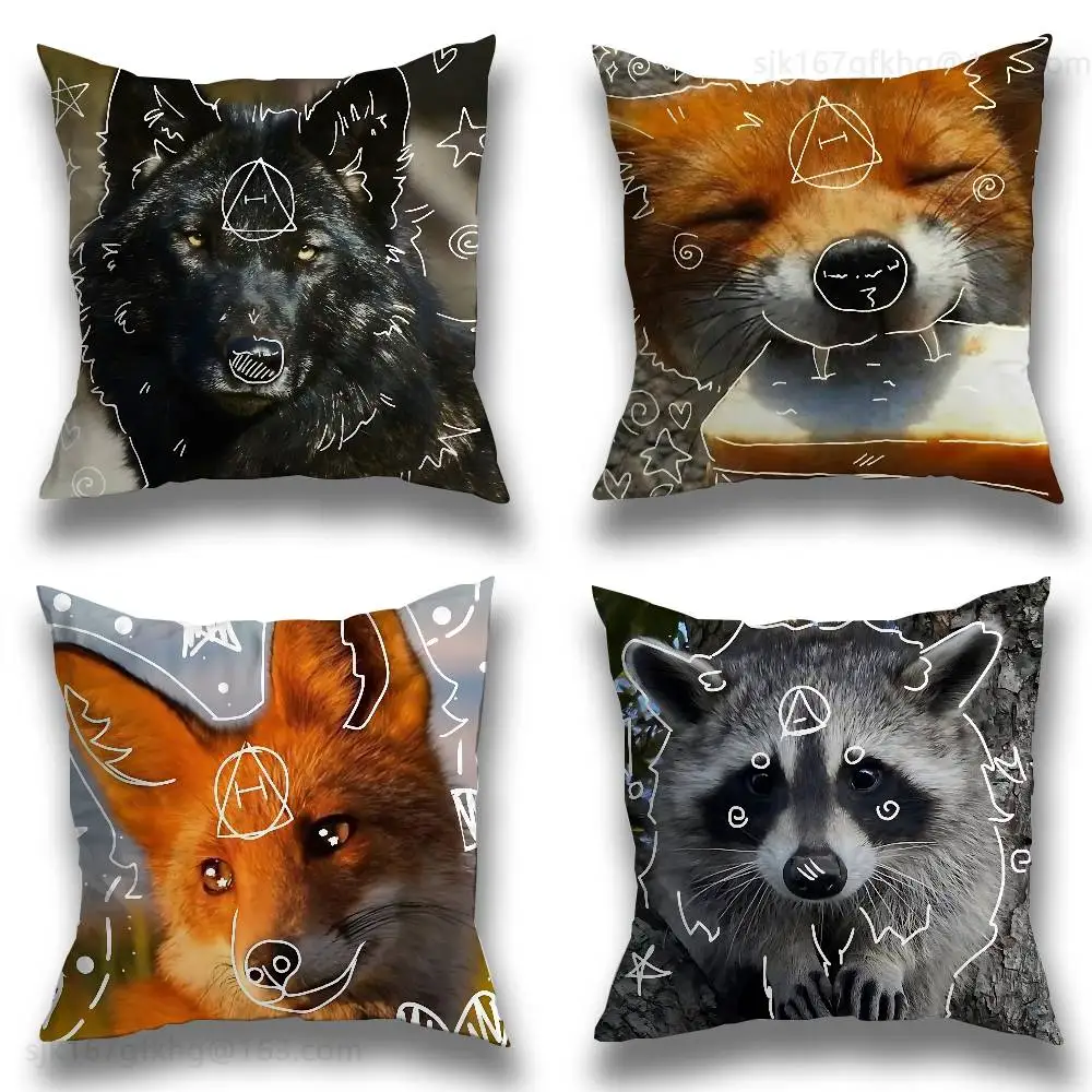 

New Therian Delta Symbol pillow cover living room sofa cushion cover bedroom room bed pillow cover home decoration
