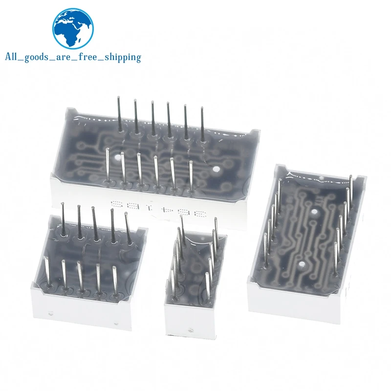 Affichage LED à 7 Segments, Tube Numérique Rouge, Cathode Commune, Anode Numérique, 0.36 Pouces, 1 Bit, 2 Bit, 3 Bit, 4 Bits, 0.36 Pouces, 1 à 10 Pièces