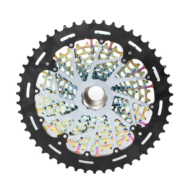 Ultralight Rainbow 11/12 Speed Bicycle Freewheel MTB 9-50T Cassette Fit For SRAM Kit 11-Speed 12-Speed SX NX GX XX1 XD Freehub