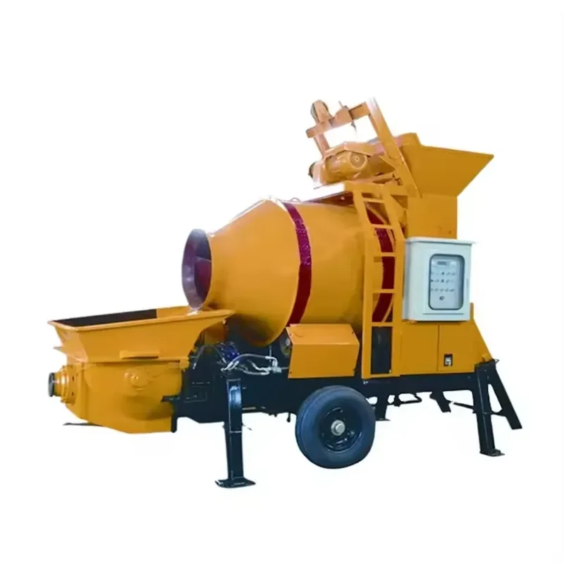 Small Ready Mix Reich Concrete Mixer With Pump