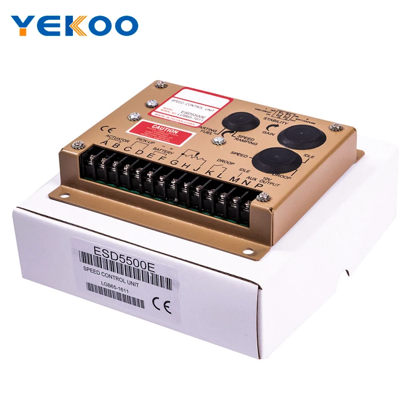 Generator Genset Electronic Speed Governor ESD5500E ESD5500 Control Unit Speed Controller