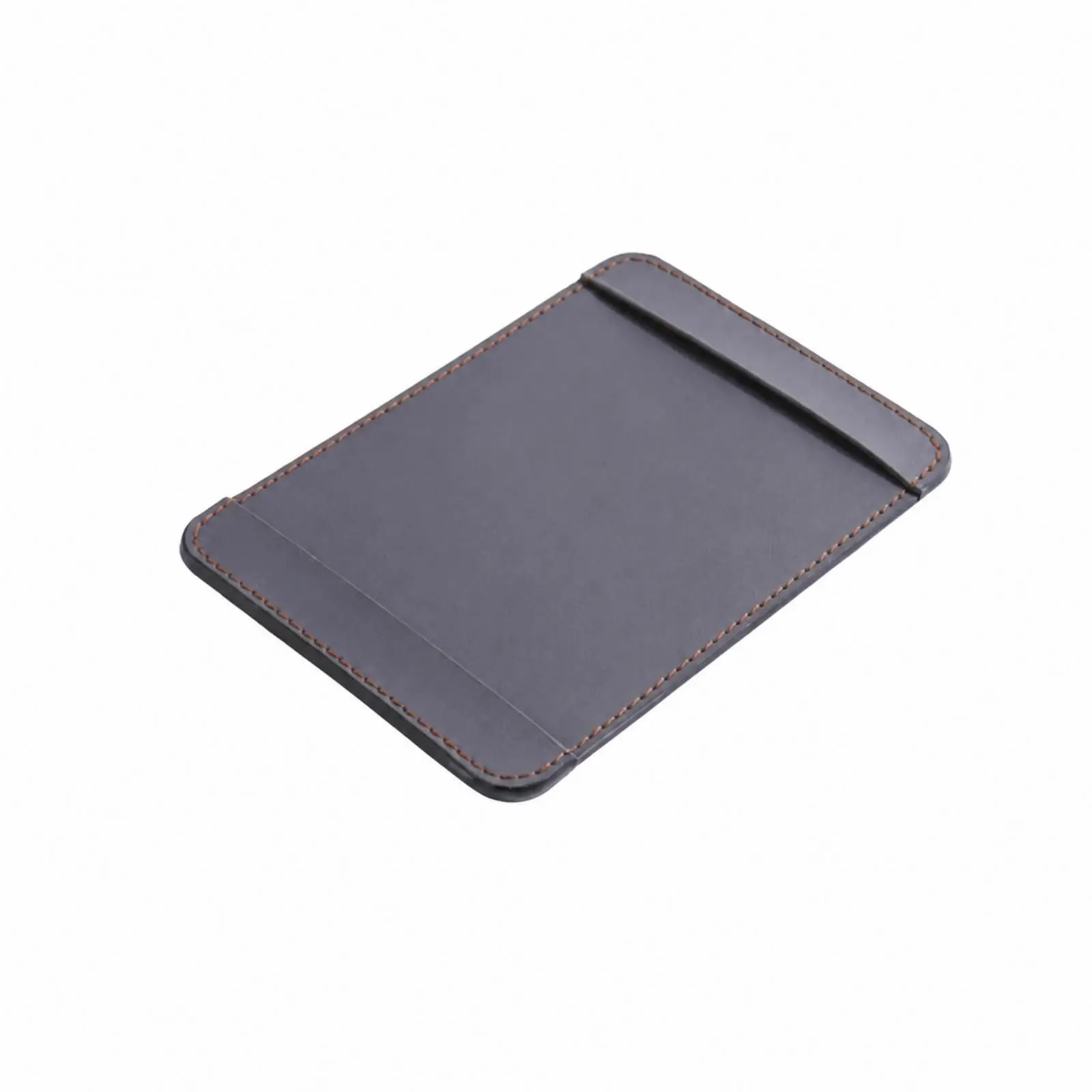 Faux Leather Desktop Organizer Tray for Memo Pads and Stationery Fits Bedside Table Workspace