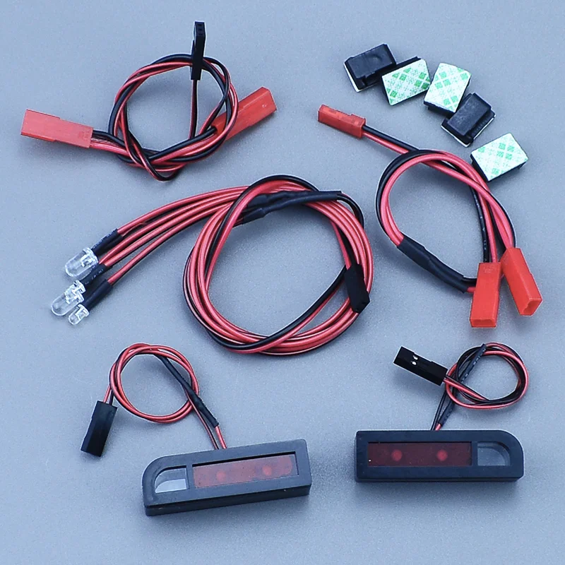 ل 1/10 Traxxas السحب مائل 1967 شيفروليه C10 شاحنة RC سيارة محاكاة المصباح والضوء الخلفي LED نظام الإضاءة