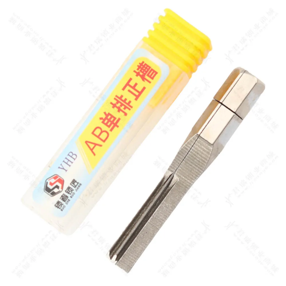 AB- lock Strong Force Power Key Stainless Steel Key 5.0 Silver Hand Tool Locksmith Tools