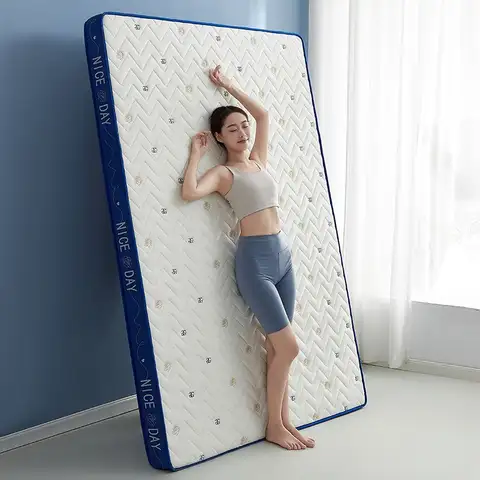 타미 스폰지 매트리스 더블 침대 매트리스 토퍼, 학생 기숙사 바닥 매트, 수면 매트, 이불 라텍스 레이어 Best5