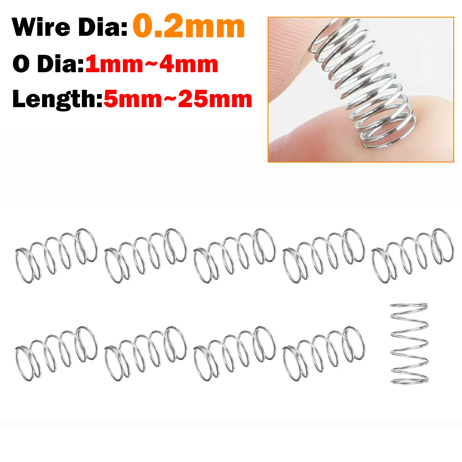 10Pcs/Lot Stainless… - image