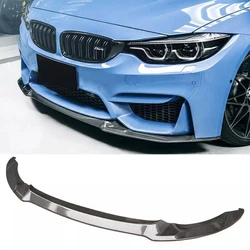 Per BMW F80 M3 F82 F83 M4 CS Stile 2015-2020 Auto Paraurti Anteriore Labbra Spoiler Splitter Body Kit pala Anteriore Accessori Auto