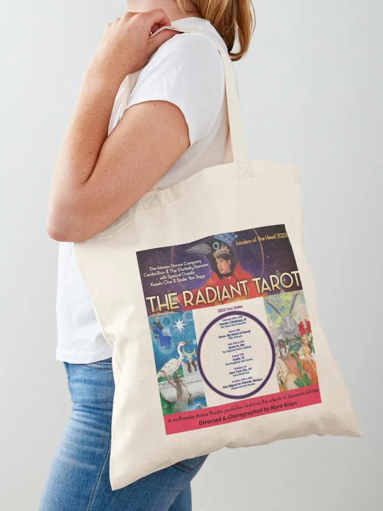 

The Radiant Tarot Tour Tote Bag women bag handbag custom canvas bag bags for women