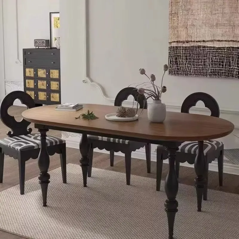 Non Slip Event Study Table Unique Floor Wooden Nordic Restaurant Dining Table Coffee Salon Design Mesas De Comedor Furniture