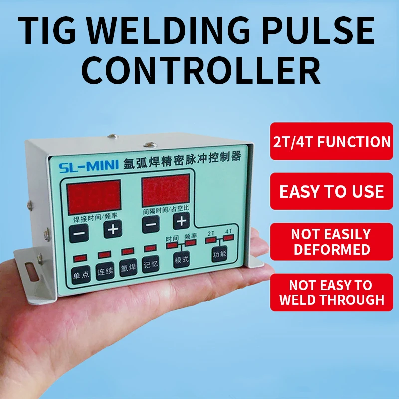 

SL-MINI Argon Arc Welding Pulse Controller Imitation Laser Welding Stainless Steel Sheet Spot Welding Cold Welding Control Board