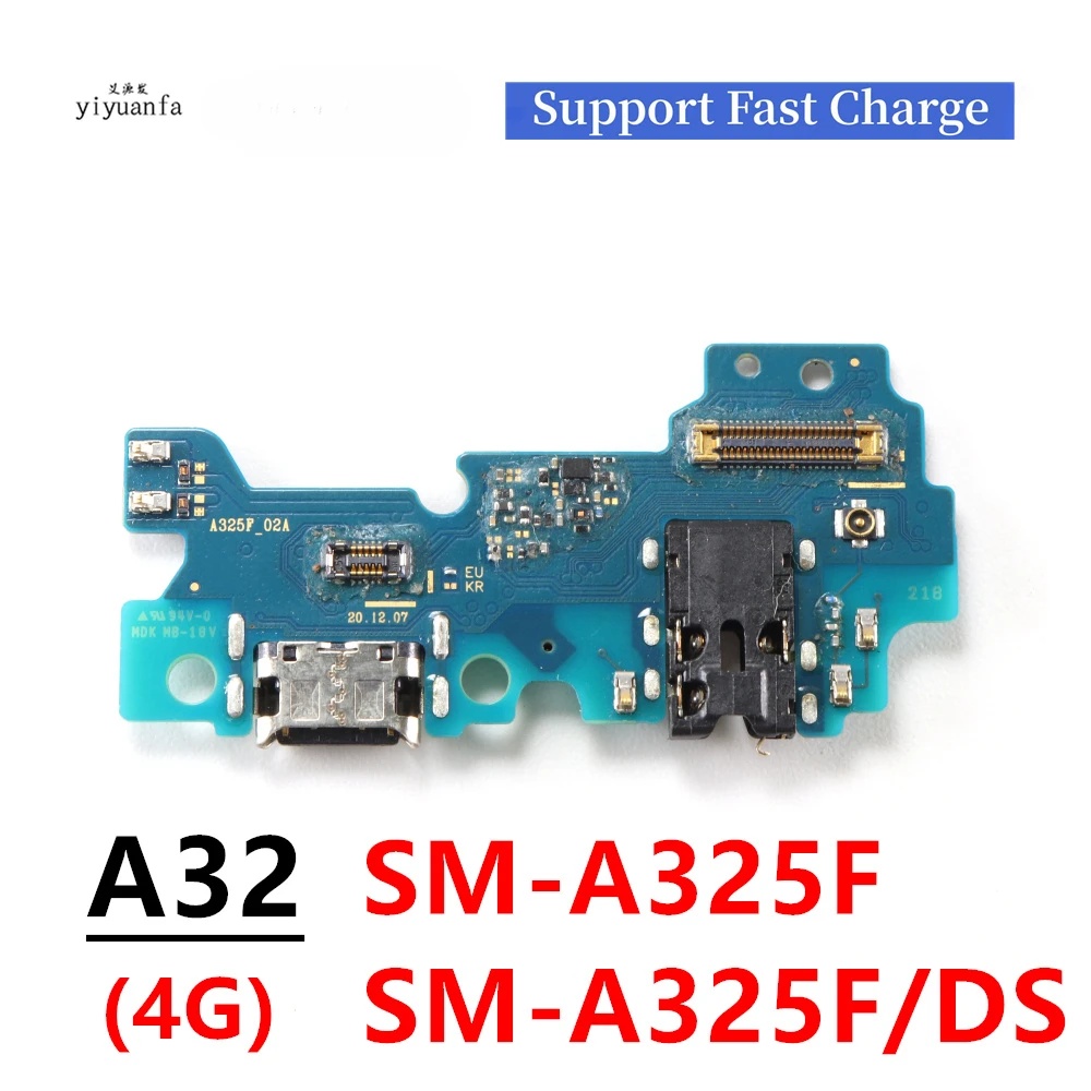 Dock USB Quick Charger Board Charging Flex Cable For Samsung Galaxy A32 4G 5G A325 A325F A326 A326B A326U