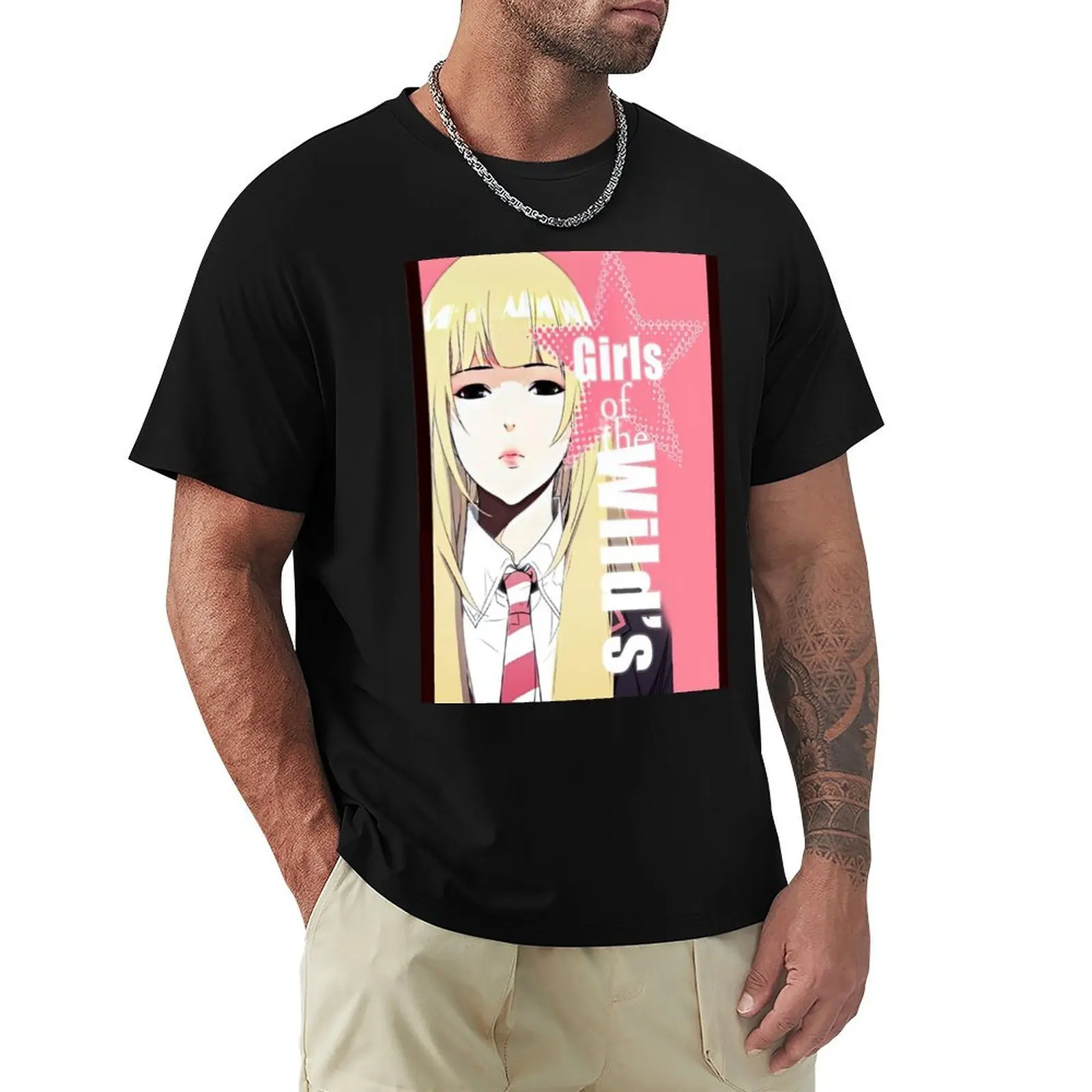 girls of the wilds manhwa T-Shirt Street Fashion Casual Tee Shirt