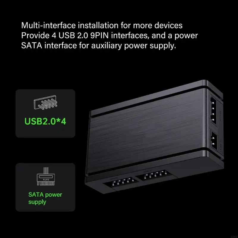 

Satas Power 4-портовый разветвитель-концентратор USB 2.0 с магнитным креплением и прочным пластиковым дизайном для плавного 896C